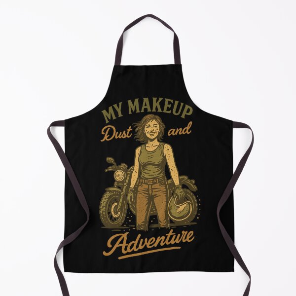 Item preview, My Makeup Dust And Adventure Motorrad Biker designed and sold by LuminOrb.