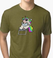 Soak up the Sun, Unicorn! Tri-blend T-Shirt