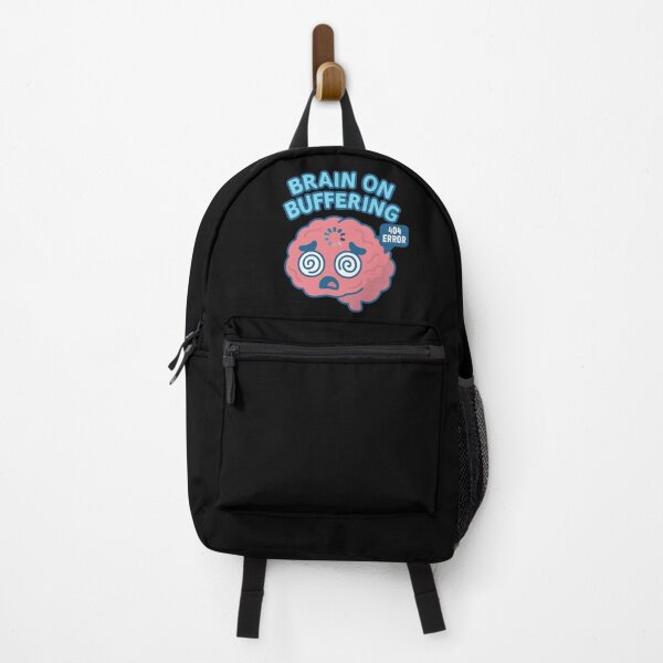 Item preview, Brain on Buffering – 404 Thinking Not Found designed and sold by TeeLabDesign.