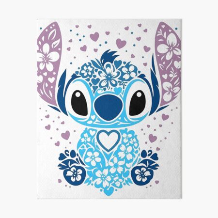 Vista previa del artículo con la obra «Lilo Stitch», diseñado y vendido por NEONDARGH.