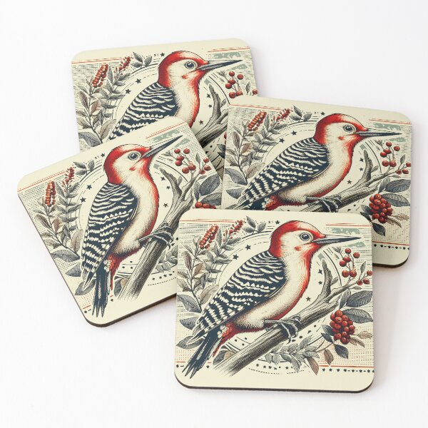 Item preview, Red-bellied Woodpecker 4 designed and sold by theAVIARY7.