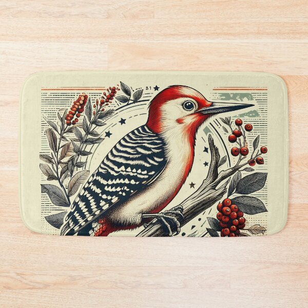Item preview, Red-bellied Woodpecker 4 designed and sold by theAVIARY7.