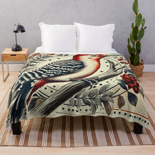 Item preview, Red-bellied Woodpecker 4 designed and sold by theAVIARY7.