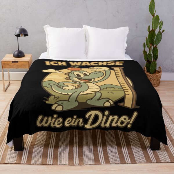 Item preview, I Grow Like A Dino Kids Cartoon Design designed and sold by LuminOrb.