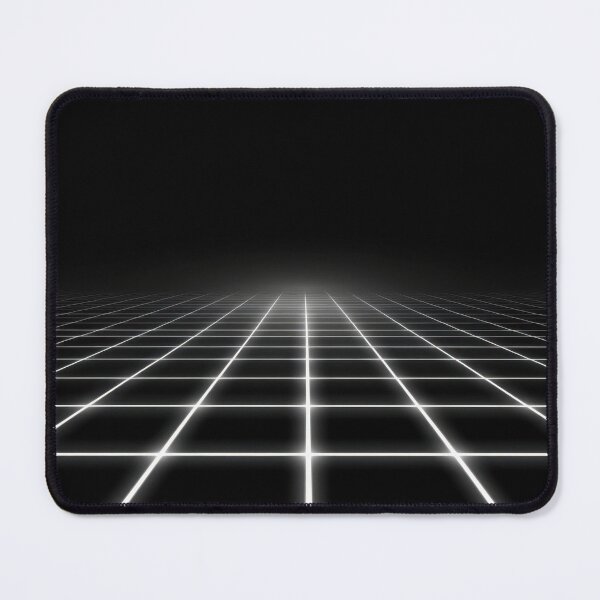 Item preview, Black background grid pattern designed and sold by anytka.