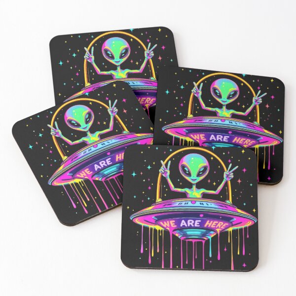 Item preview, UFO 'We Are Here' designed and sold by Prestige Worldwide.