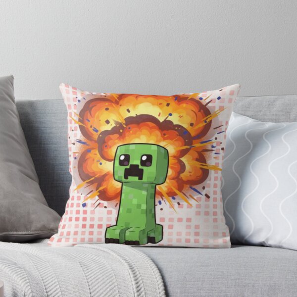 Item preview, Creeper Goes Boom designed and sold by LyssasMindArt.