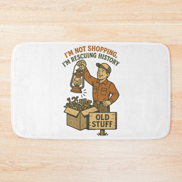 Item preview, Antique Collectors Save History designed and sold by LuminOrb.