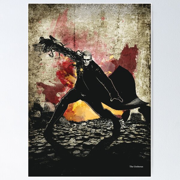 Artikel-Vorschau von Resi 5 Albert Wesker Minimalistische Grunge-Kunst, designt und verkauft von Be More Shonen |  Chris Minney.