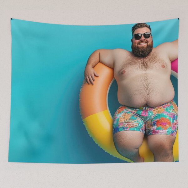 Item preview, Chillin poolside in summer designed and sold by anytka.