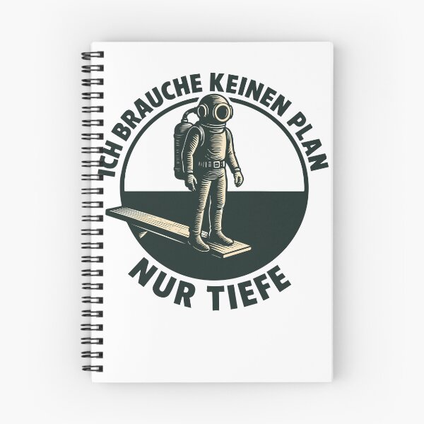 Item preview, I Don't Need A Plan Just Deep Diver Ocean designed and sold by LuminOrb.