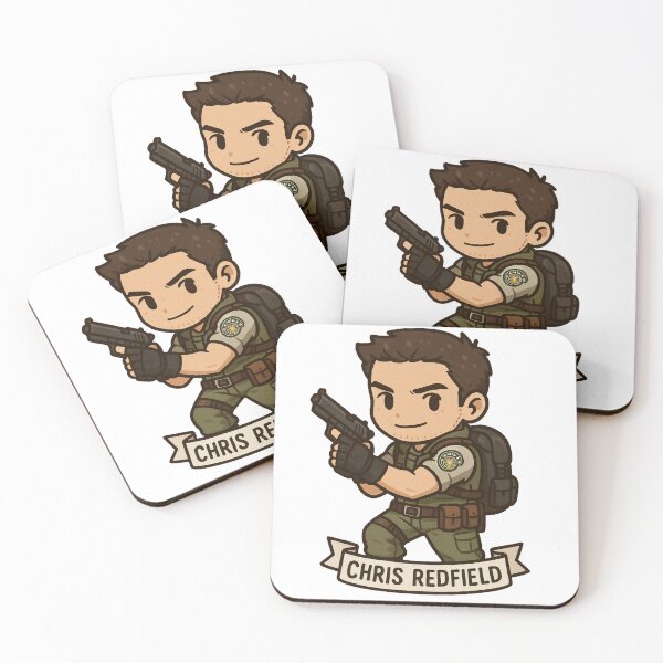 Artikelvorschau, Chris Redfield, Resident Evil. entworfen und verkauft von sp4cecowboy.