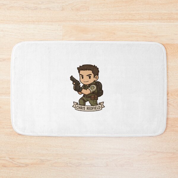 Item preview, Chris Redfield, Resident Evil. designed and sold by sp4cecowboy.
