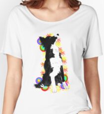 Border Color Women's Relaxed Fit T-Shirt