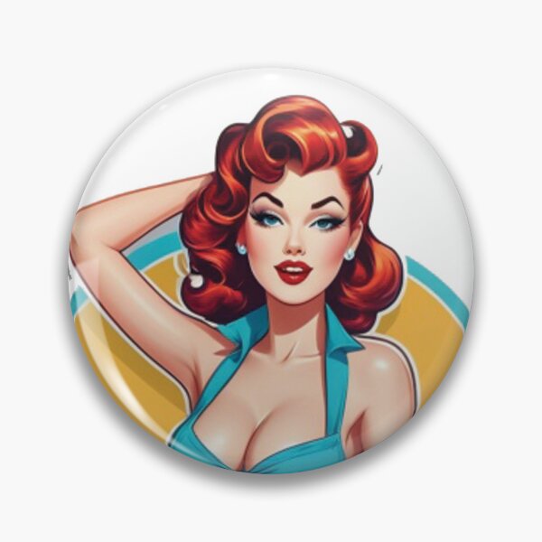 Item preview, red pin  designed and sold by luftartdesign.