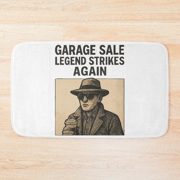 Item preview, Garage Sale Legend Strikes Again Retro Flea Market designed and sold by LuminOrb.