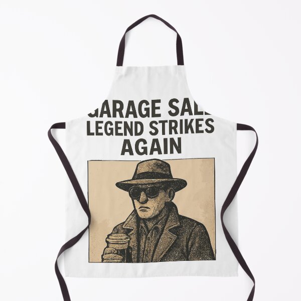 Item preview, Garage Sale Legend Strikes Again Retro Flea Market designed and sold by LuminOrb.
