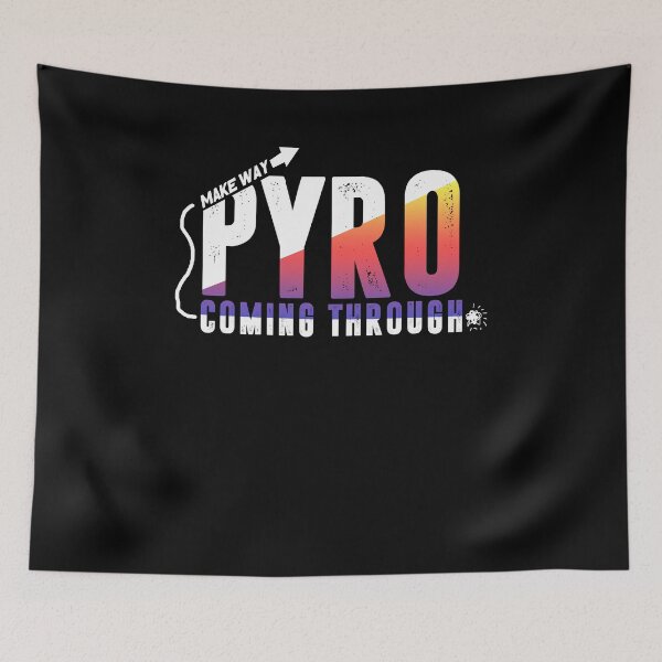 Item preview, Make Way Pyro Coming Through Funny Pyro Fireworks T-Shirt designed and sold by LookTwice.