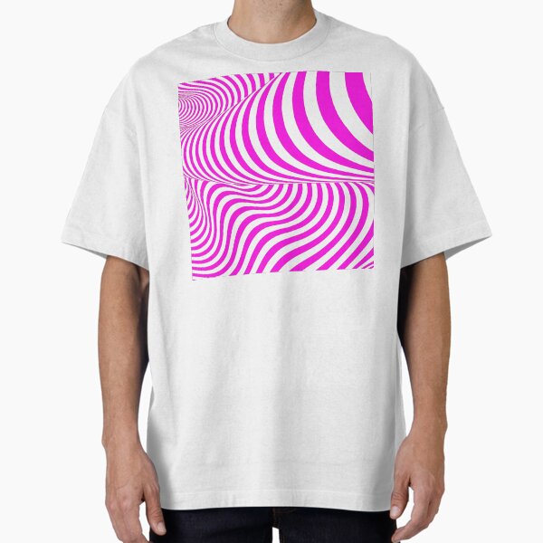 Item preview, Pink And White 3-D Geometric Abstract Pattern designed and sold by DEC02.