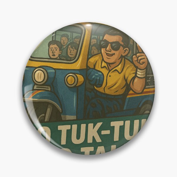 Item preview, No tuk-tuk, no talk – Funny Thai Tuk Tuk Design designed and sold by Mestyle0.