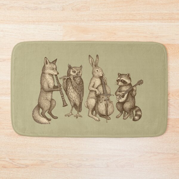 Item preview, Woodland quartet antique style designed and sold by Meandmyshop.