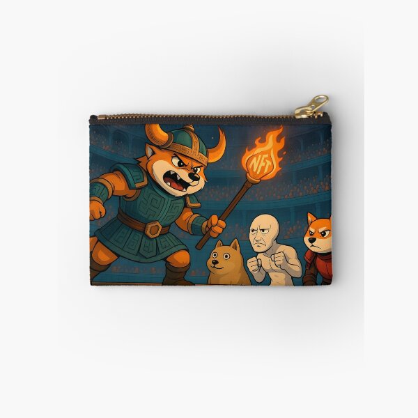 Item preview, Floki Inu - Gladiator of the Meme Coliseum designed and sold by DigitaledbyTailor.