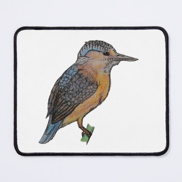 Item preview, Kingfisher drawing designed and sold by cadin.darte.