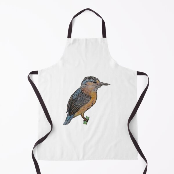 Item preview, Kingfisher drawing designed and sold by cadin.darte.