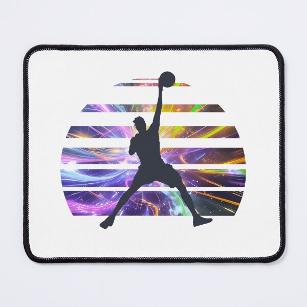 Item preview, Neon Basketball – Retro Sports Gift for Fathers and Coaches designed and sold by Rantrix.