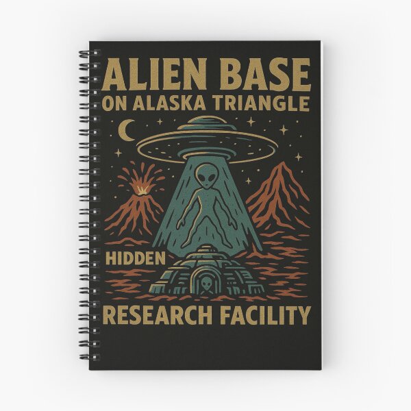 Item preview, Alien base on Alaska Triangle designed and sold by NicolasRojas.