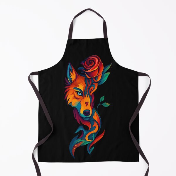 Item preview, Wolf of Roses.02 designed and sold by TATTOO-DESIGN.