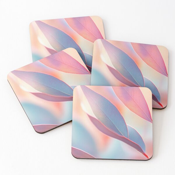 Item preview, Soft pastel leaves in natural light designed and sold by anytka.