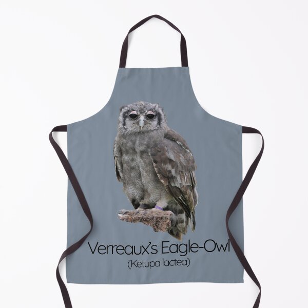 Item preview, Verreaux’s Eagle-Owl – The Majestic Hunter with Pink Eyelids designed and sold by The Digital Compass.