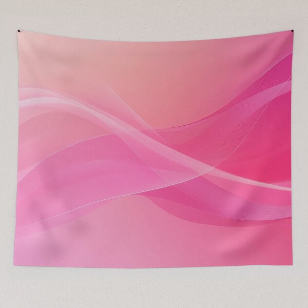 Item preview, Soft pink waves soothe designed and sold by anytka.