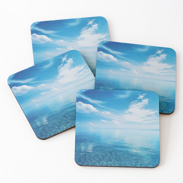Item preview, Minimalism seascape ocean of Maldives - Landscape photography designed and sold by TheArtistOf2022.