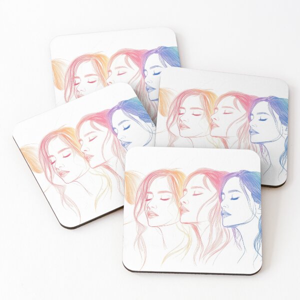 Item preview, Softly colored serene portraits designed and sold by anytka.