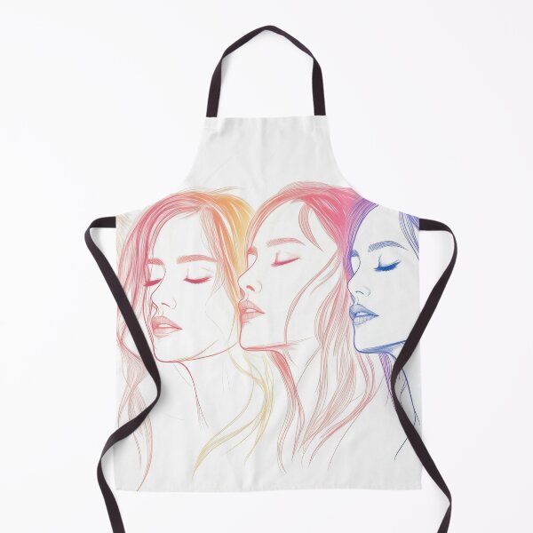 Item preview, Softly colored serene portraits designed and sold by anytka.