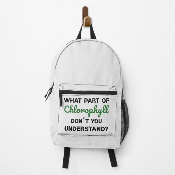 Item preview, What part of chlorophyll don’t you understand? black&green font designed and sold by MySciPic.