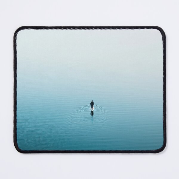 Item preview, Solitude on calm waters at dawn designed and sold by anytka.