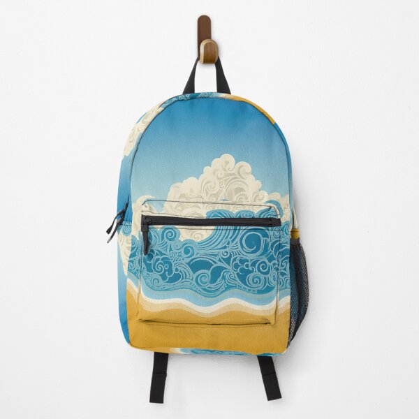 Item preview, Polynesian Tribal Beach Waves - Ocean Vibes Art designed and sold by AngelottiCR.