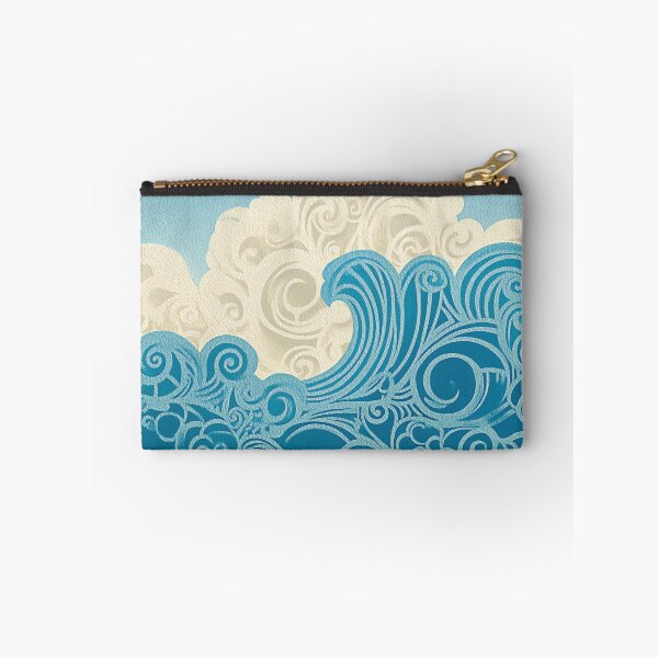 Item preview, Polynesian Tribal Beach Waves - Ocean Vibes Art designed and sold by AngelottiCR.