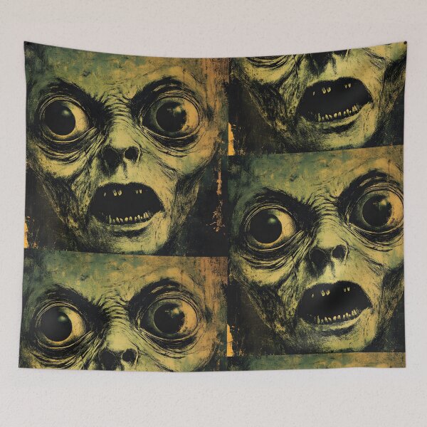 Item preview, Print0020 - DROP-FACE SLAPS - Tag it Your Way - Graffiti Tagger Blank - freaked-out mug shocks, high-impact templates for Street Artists, Taggers, Bomberz • GRAFFITI BLANKS • Tag-Ready | Art-Ready designed and sold by NoveltyVariety.