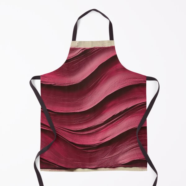 Item preview, Textured red waves create depth designed and sold by anytka.