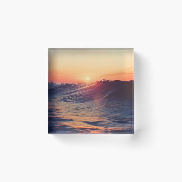 Item preview, Wave in rough ocean at sunrise - Landscape photography designed and sold by TheArtistOf2022.