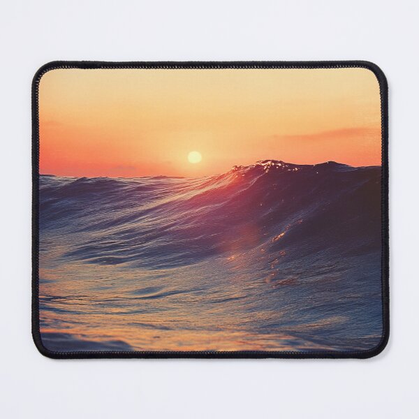Item preview, Wave in rough ocean at sunrise - Landscape photography designed and sold by TheArtistOf2022.