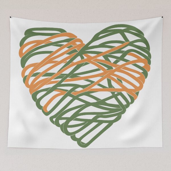 Item preview, Heart of Knit: Minimalist Thread Logo designed and sold by Mysterium AI.