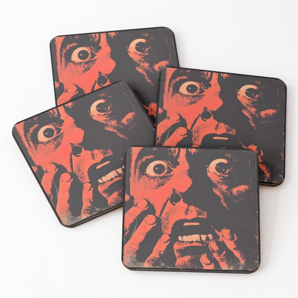 Item preview, Print0021 - DROP-FACE SLAPS - Tag it Your Way - Graffiti Tagger Blank - freaked-out mug shocks, high-impact templates for Street Artists, Taggers, Bomberz • GRAFFITI BLANKS • Tag-Ready | Art-Ready designed and sold by NoveltyVariety.