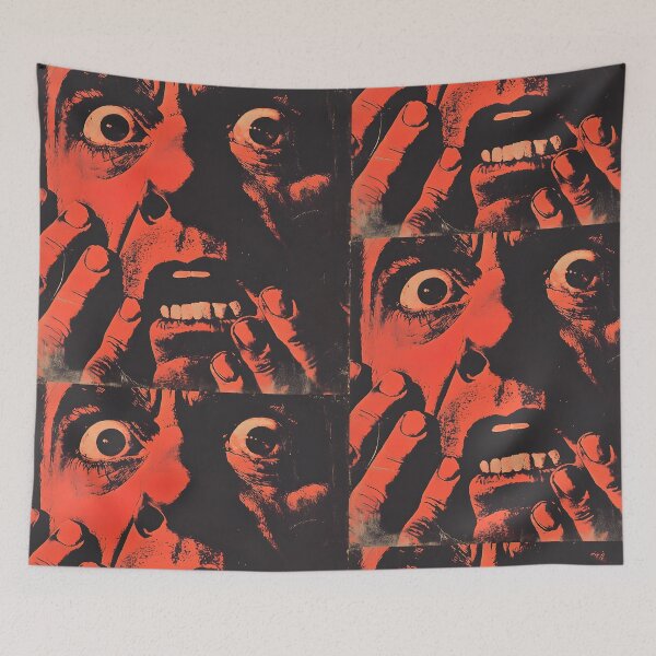 Item preview, Print0021 - DROP-FACE SLAPS - Tag it Your Way - Graffiti Tagger Blank - freaked-out mug shocks, high-impact templates for Street Artists, Taggers, Bomberz • GRAFFITI BLANKS • Tag-Ready | Art-Ready designed and sold by NoveltyVariety.