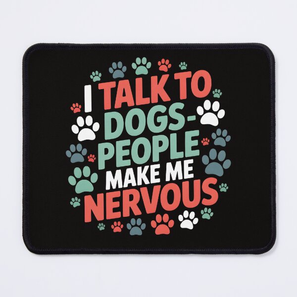 Item preview, Dog Is Friendly I Am Not – Funny Dog Conversation Shirt designed and sold by Slavicsoul.