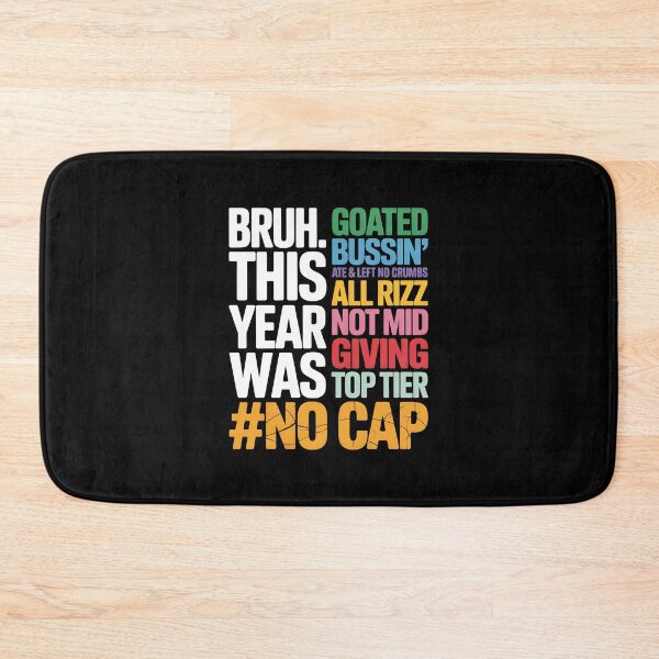 Item preview, Bruh This Year Was Goated designed and sold by AniArtPL.